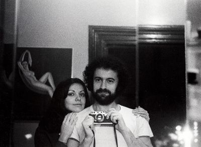 W lustrze, 1971. Dzięki uprzejmości R. Horowitza
