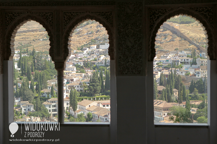 View from the Palace of Nasryd on the Albaicin