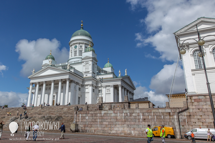 View of the Senate Square and the Lutheran Cathedral.