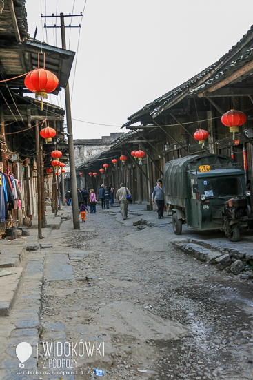 Streets in Guilin. China.
