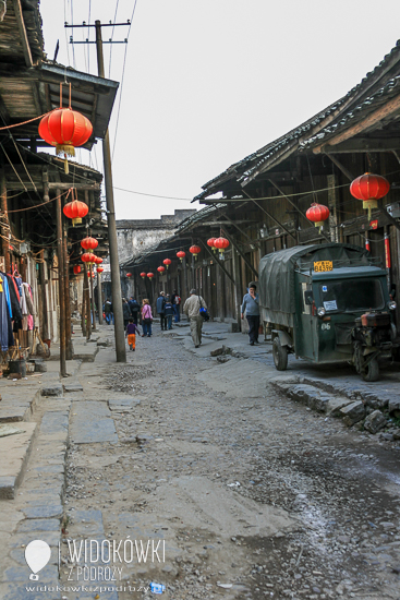 Uliczka w Guilin. Chiny.