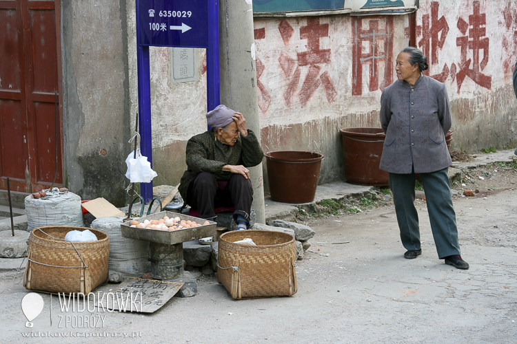 Uliczka w Guilin. Chiny.