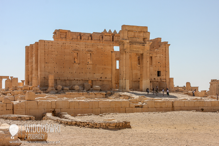 Temple of Bela - the best preserved building in the whole Palmyra. 2008.