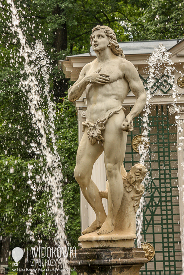 Fountain Adam. Peterhof.